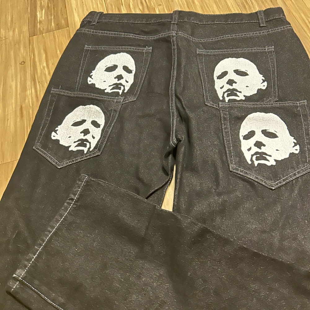 Michael Myers Black Jeans 36x30